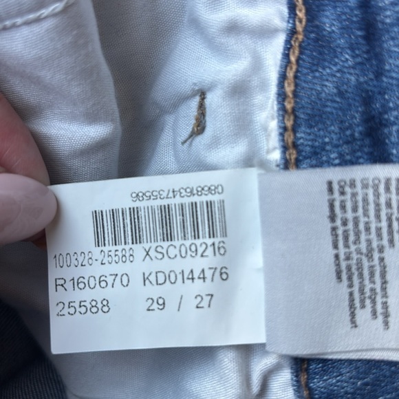 Mavi Tess Embellished High Rise Skinny Jeans in Indigo Pearl Size 29 EUC - Picture 7 of 12